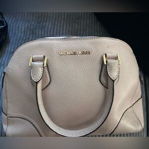 Michael Kors Hattie Leather Ballet Bowling Bag